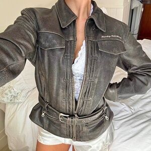 Harley-Davidson Women's Black Leather Jacket